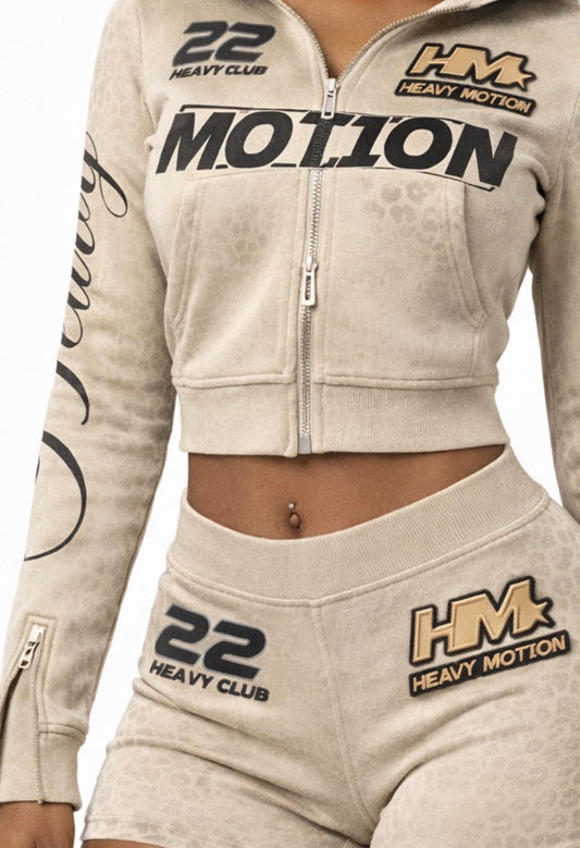 22 Heavy Club Cropped Short Set (PRE-ORDER)