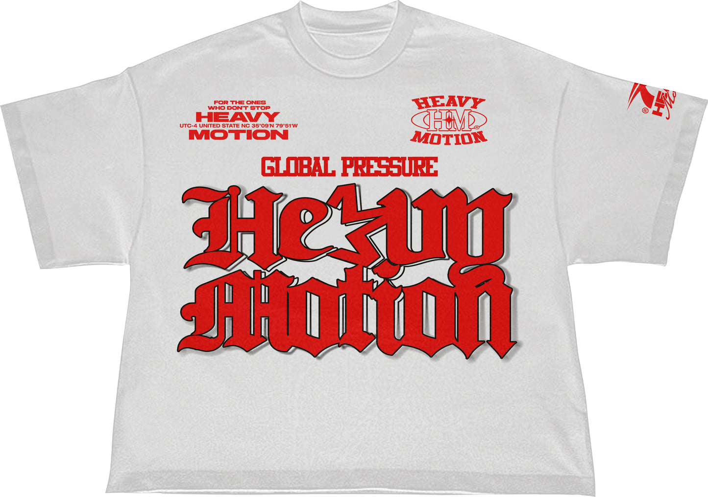 Global Pressure Cropped Tee
