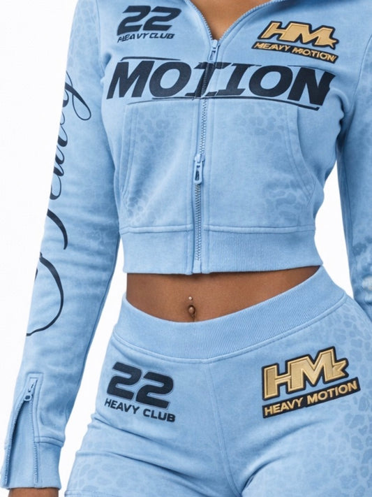 22 Heavy Club Cropped Short Set (PRE-ORDER)