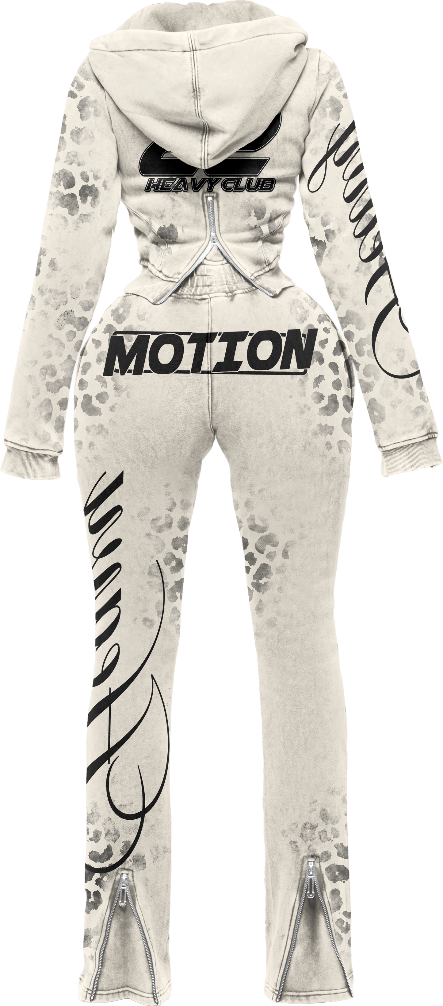 Heavy Club Signature Sweat Set – Cream