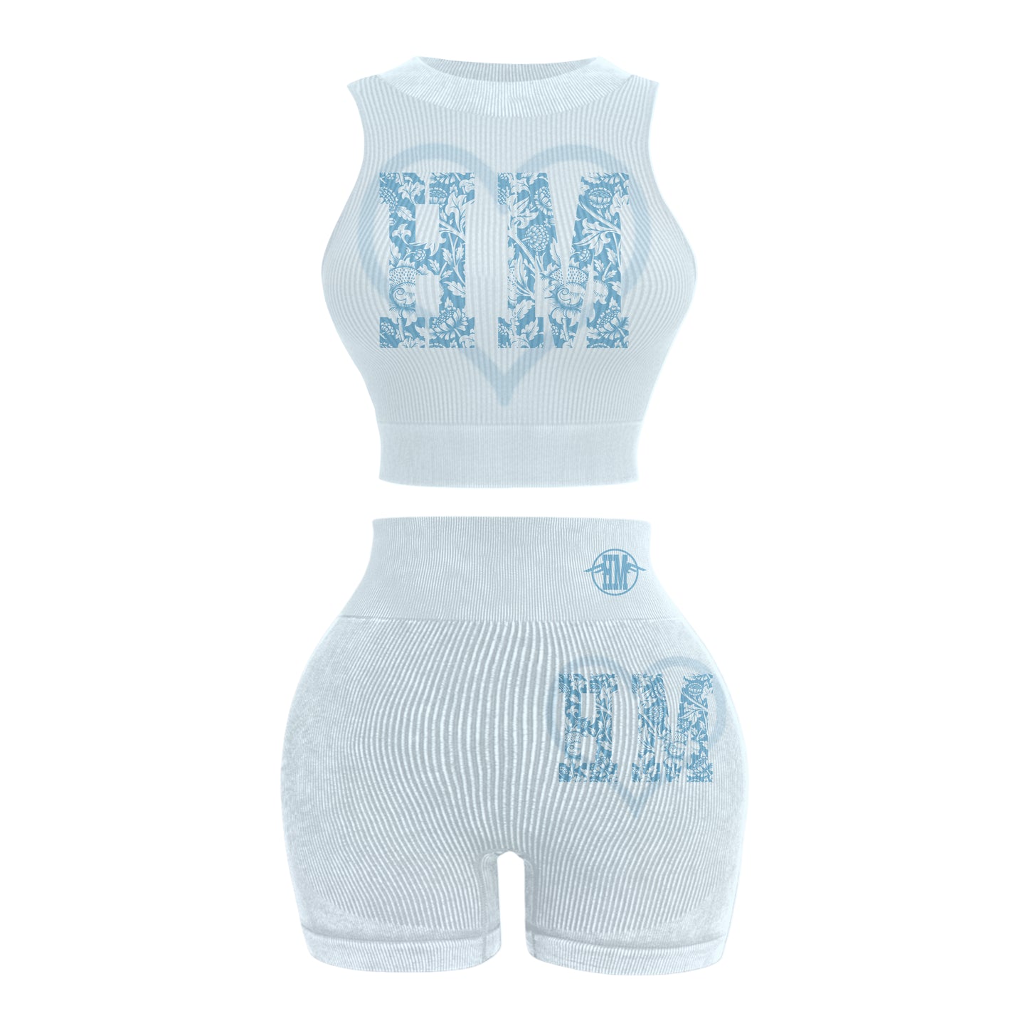 HM Sculpt™ Ribbed Short Set