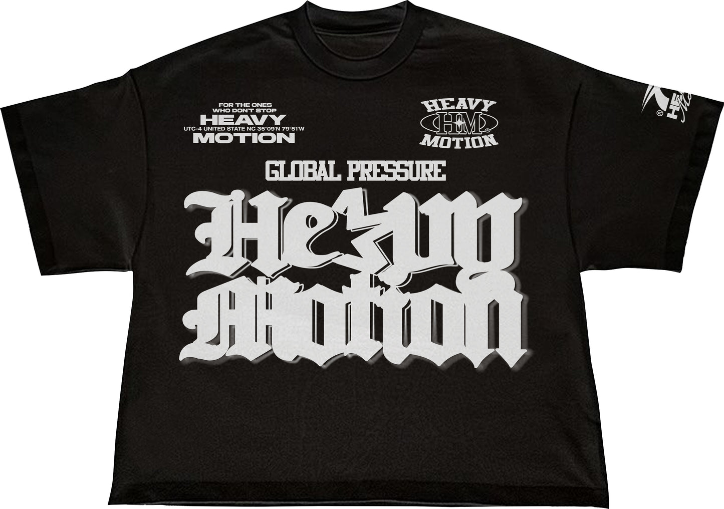 Global Pressure Cropped Tee