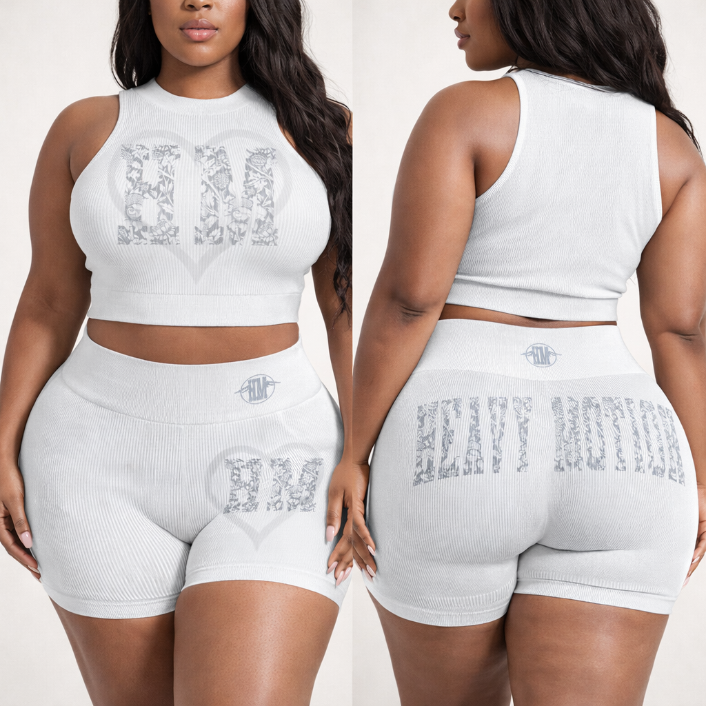HM Sculpt™ Ribbed Short Set