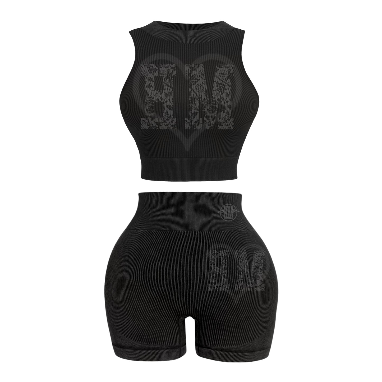 HM Sculpt™ Ribbed Short Set