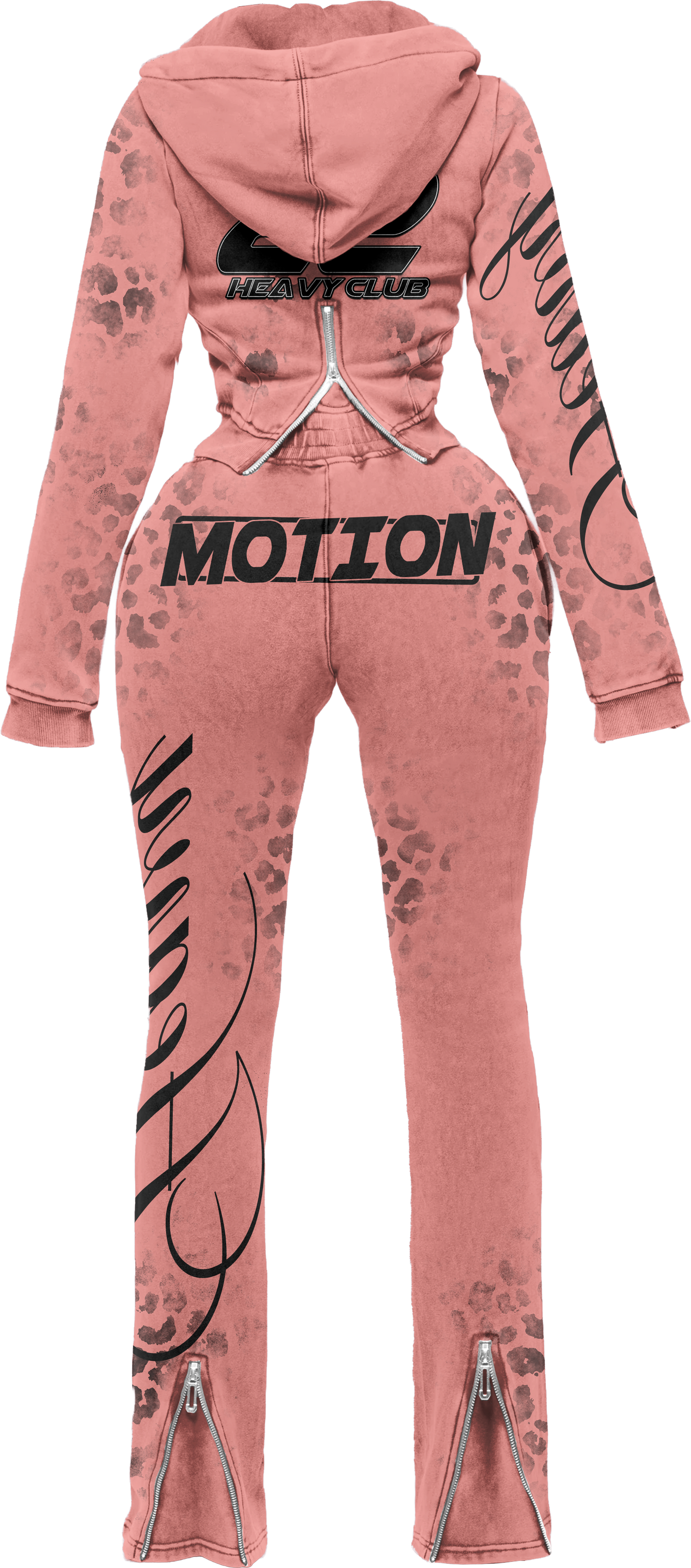 Heavy Club Signature Sweat Set – Pink
