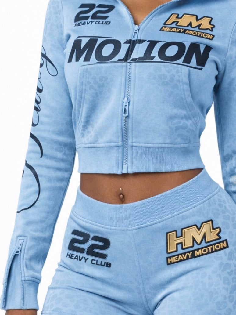 22 Heavy Club Cropped Short Set (PRE-ORDER)
