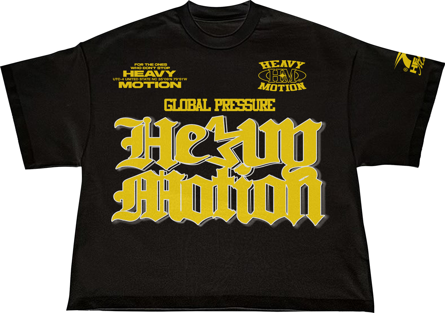 Global Pressure Cropped Tee