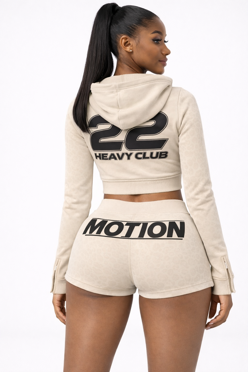22 Heavy Club Cropped Short Set (PRE-ORDER)
